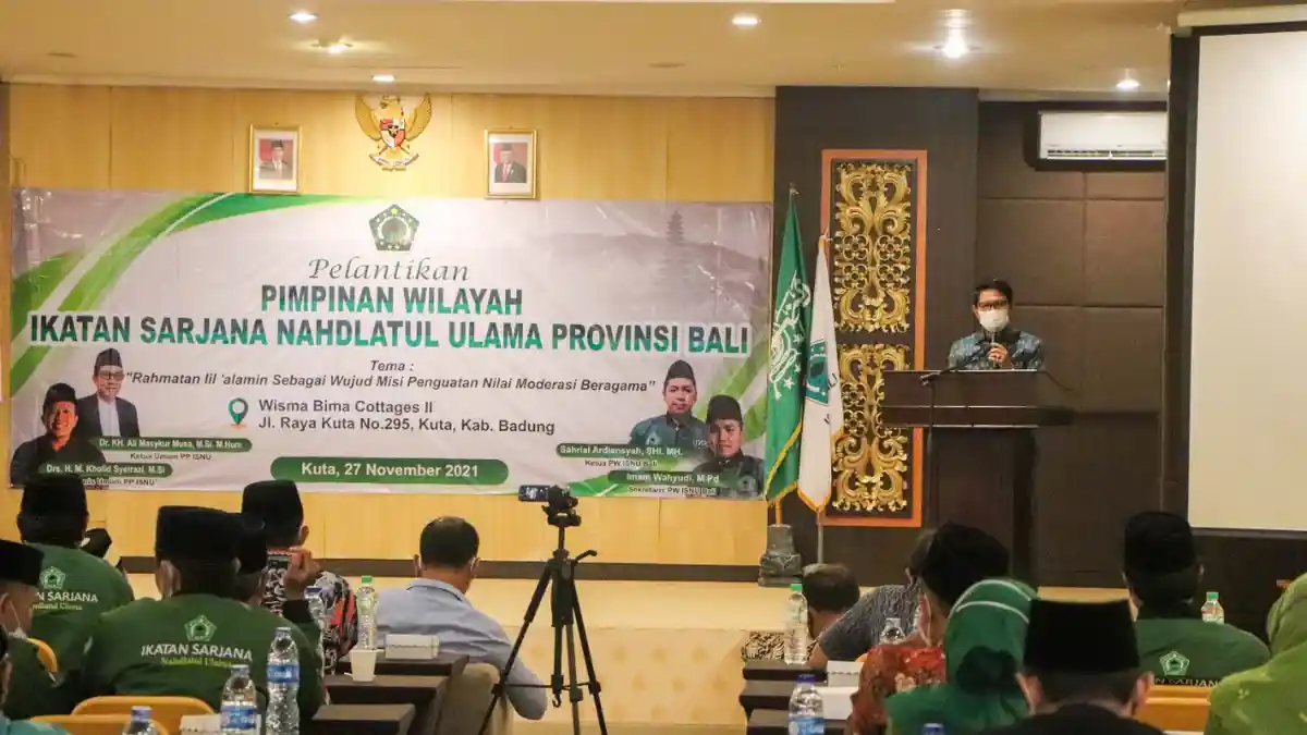 Sekda Badung Adi Arnawa Ajak Jajaran Pengurus ISNU Bersama-sama Membangun Bali