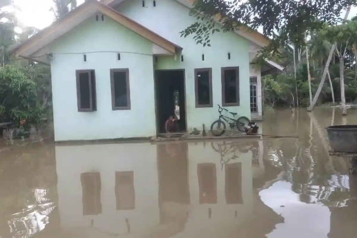 Banjir, Warga Matangkuli Masih Mengungsi, Tiap Tahun Belasan Kali Terjadi, Umumnya Ada Kamar Darurat