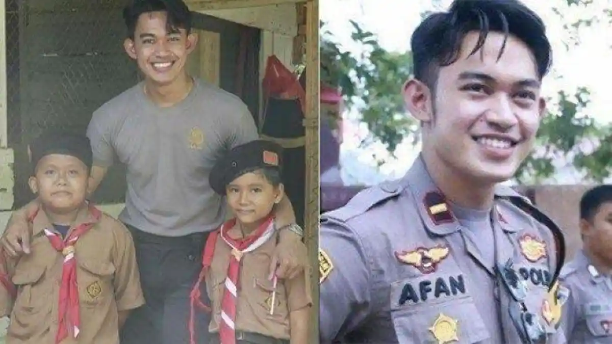Sosok Iptu Afan, Polisi Muda Inspiratif yang Raih Beasiswa Kuliah S2 di Inggris