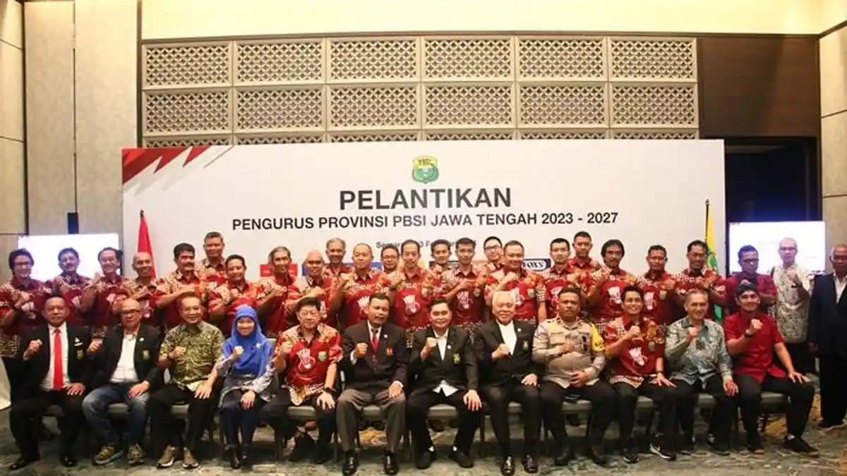 Pengurus Pengprov PBSI Jateng Periode 2023-2027 Resmi Dilantik, Tahun Ini Tuan Rumah 3 Even Nasional