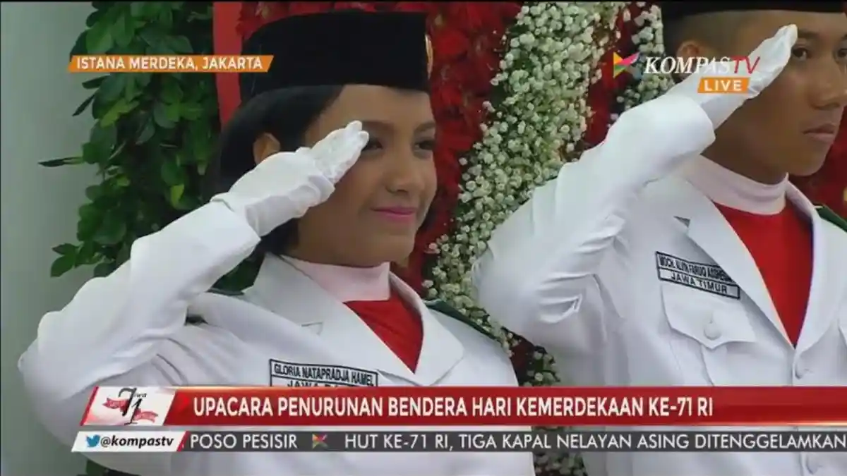 Gloria Natapradja Hamel - Jadi Gordon, Ternyata Ini Tugas Spesial Dia dalam Tim Paskibraka