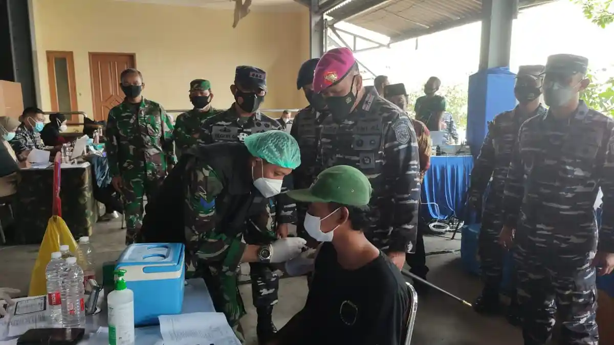 Gelar Serbuan Vaksin Lantaman III Buka Layanan Jemput Bola Bagi Masyarakat Maritim