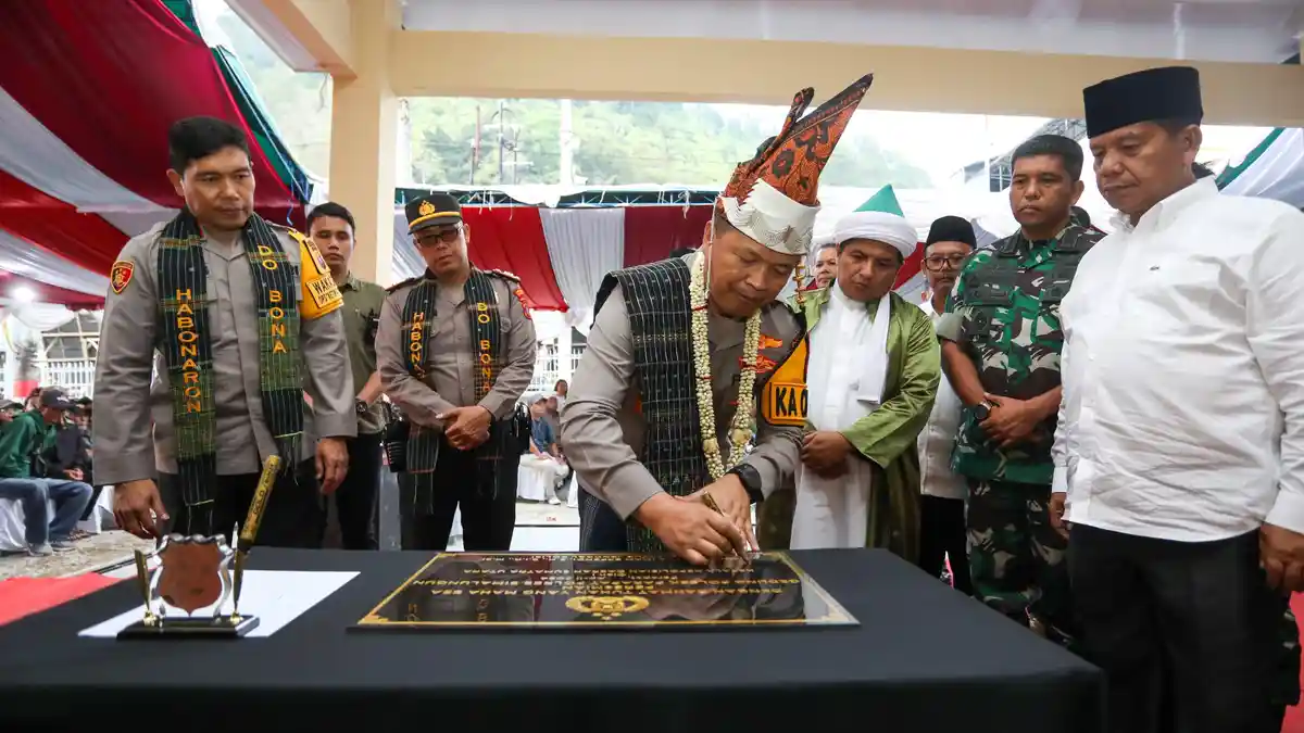 Polsek Parapat Diresmikan, Kapolda Sumut: Menambah Kenyamanan Wisatawan