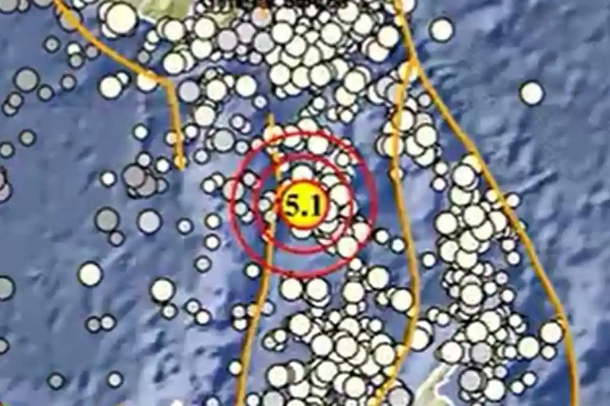 Gempa Magnitudo 5,1 SR Sore Ini Sabtu 5 November 2022, Info BMKG Lokasinya