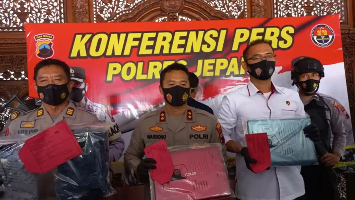Polres Jepara Tangkap Residivis Kasus Pencurian Laptop, Beraksi di Enam Daerah