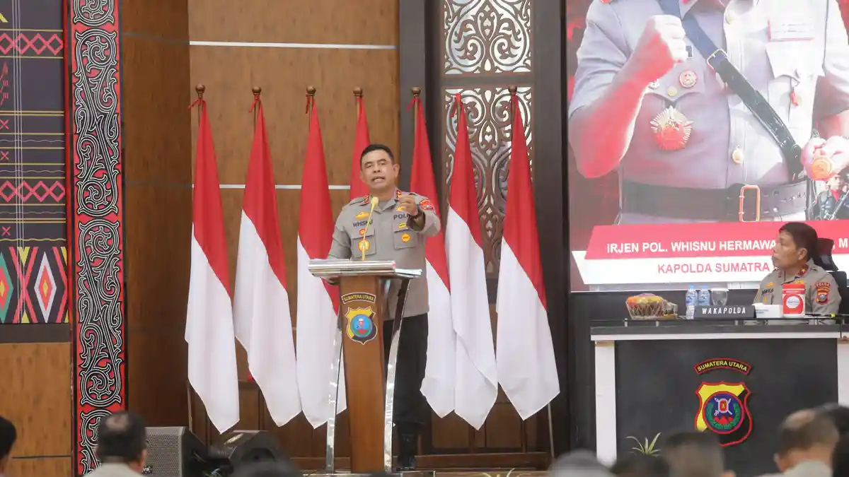 Rapat Perdana Kapolda Sumut: Hadir ditengah Masyarakat Beri Rasa Aman Ketertiban dan Kesejahteraan