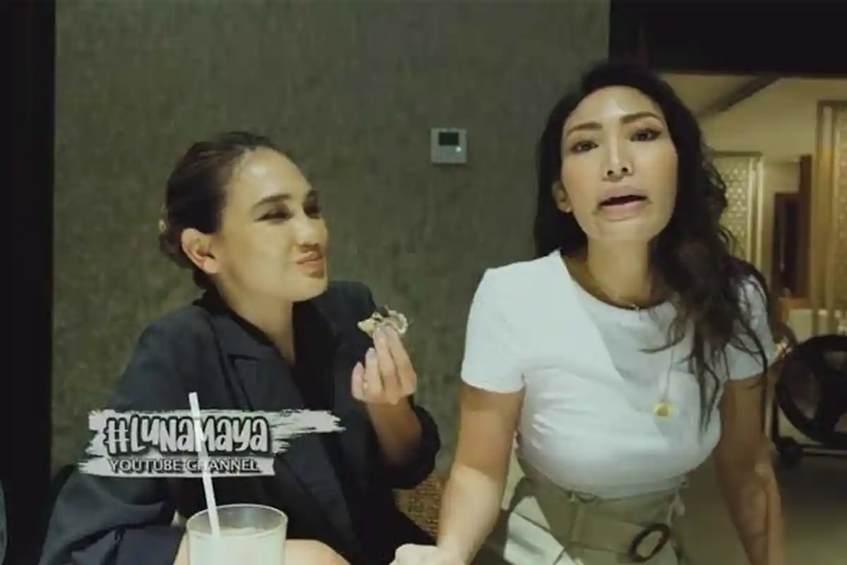 Kebiasaan Luna Maya Hingga Dijuluki Yoli Oleh Ayu Dewi, Ternyata Gegara Sinyal Hp