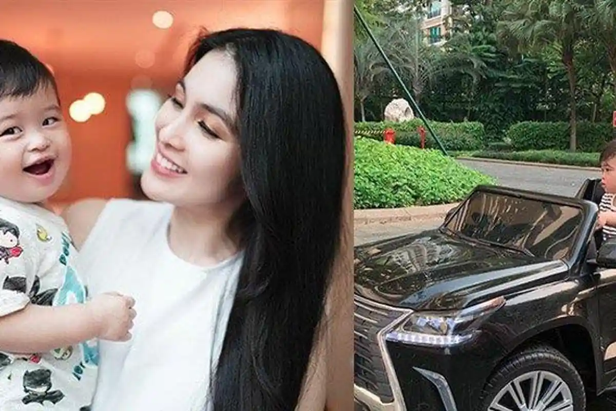 Putra Sandra Dewi Naik Mobil-mobilan Mewah, Segini Harga Mainan Raphael Moeis