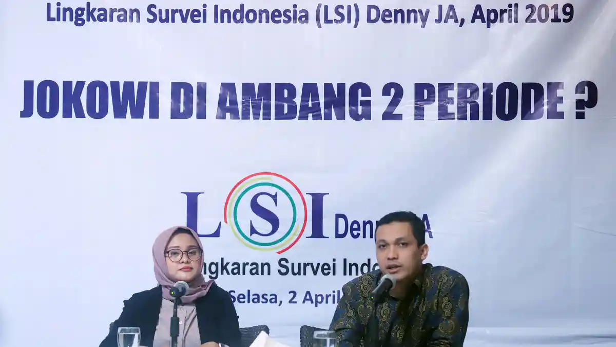 Hasil Survei LSI: Jokowi-Ma'ruf Bersaing Ketat dengan Prabowo-Sandi pada Pemilih Ekonomi Atas