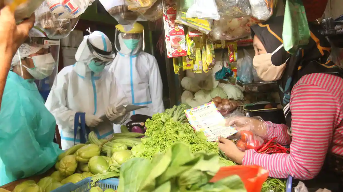 14 Pedagang Positif Corona, Hari Ini Pasar Kebayoran Lama Ditutup, Buka Lagi 20 Juni