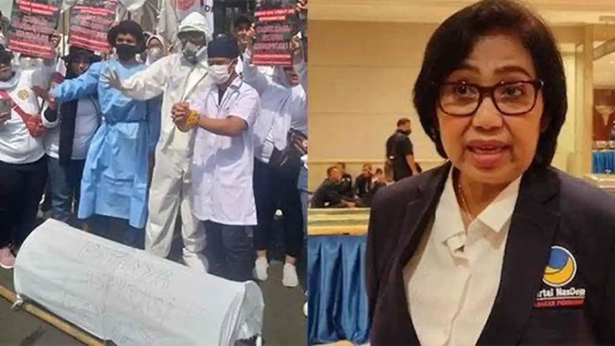 Irma Nasdem Sindir PPNI yang Sibuk Demo Tolak RUU Kesehatan : Urus Nasib Perawat Bergaji Kecil !