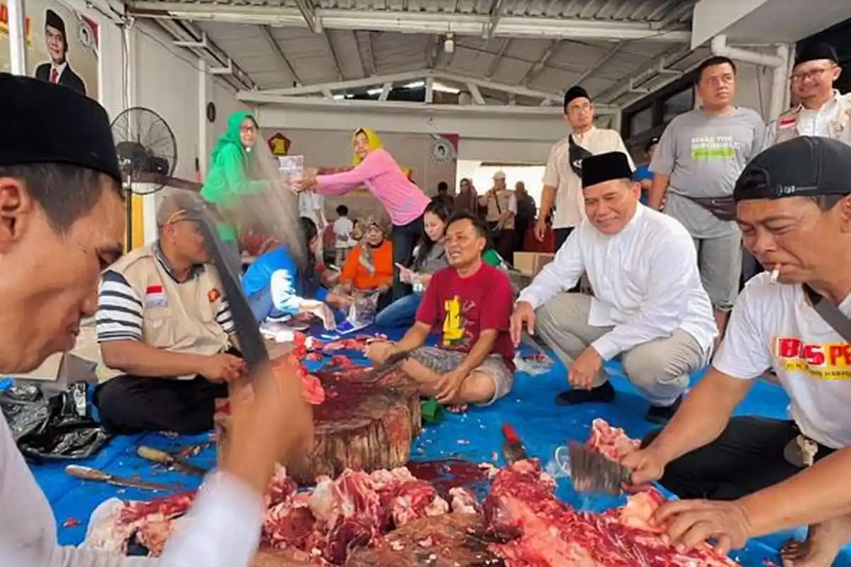 Kurban 25 Sapi, BHS Berharap Momen Idul Adha 2023 Bisa Beri Manfaat untuk Masyarakat