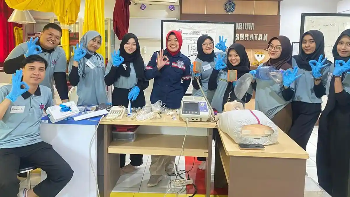 UMP dan AGD 118 Gelar Pelatihan BT&CLS, 252 Mahasiswa Peroleh Sertifikasi Kompetensi