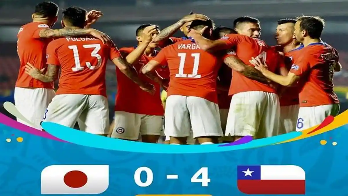 Hasil Akhir Jepang vs Chile di Copa America 2019 Pagi Ini, Negeri Sakura Dibantai