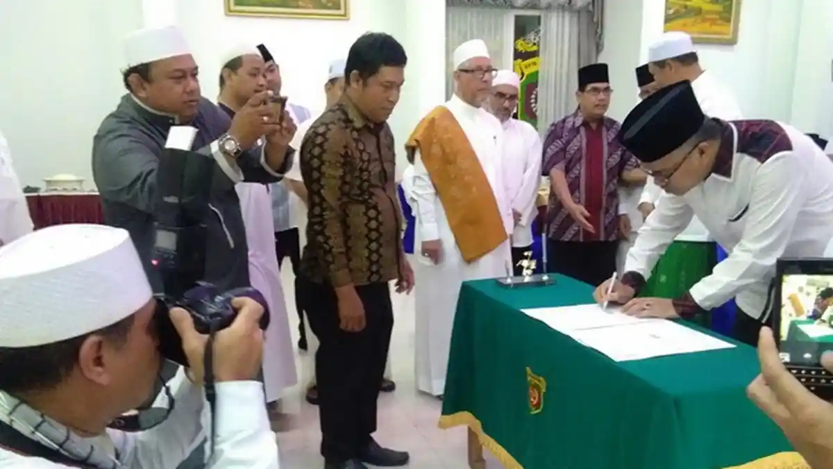 Puluhan Habib Sambangi Rumah Jabatan Walikota Samarinda, Ini Agendanya