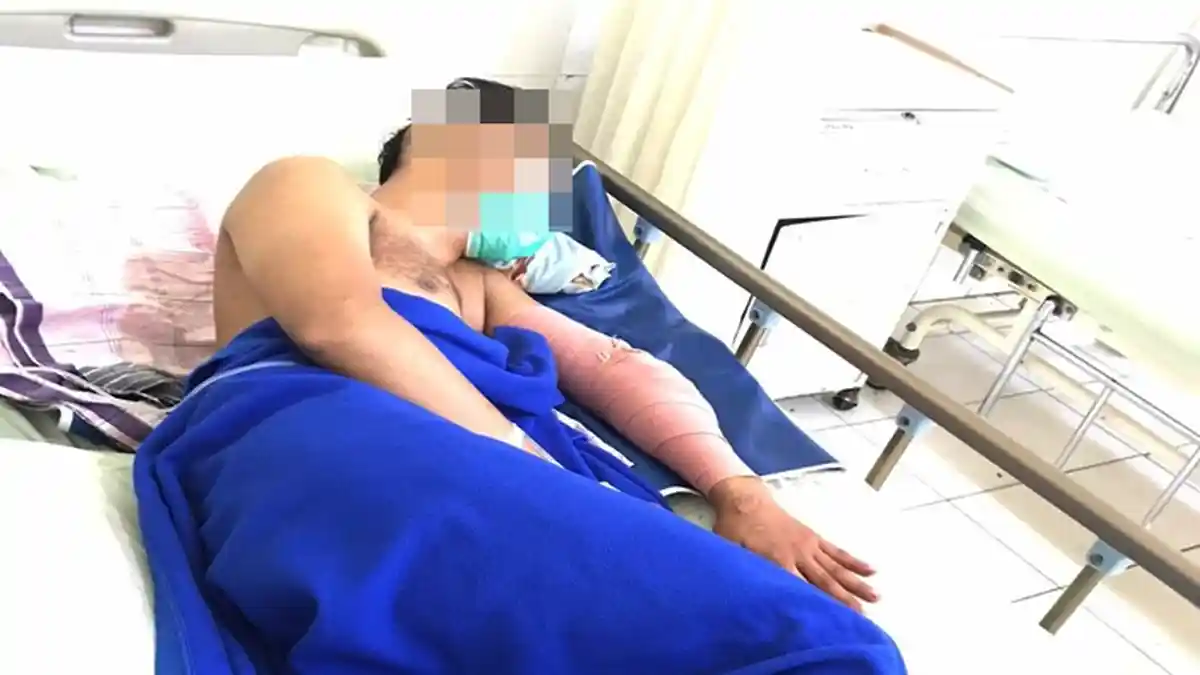 Pelaku Pembacokan 2 Mahasiswa di Kambang Iwak Palembang Sempat Tembakan Senpi