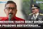 PANAS! Hasto Sebut Jenderal Bintang 4 Prabowo Bertentangan Singgung Reformasi 1998