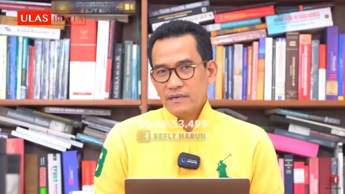 Terus Bahas Penembakan Laskar FPI di Kanal YouTube-nya, Refly Harun: Menyangkut Nyawa Manusia