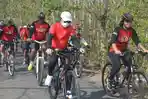 Bupati Pati Ikuti Gowes Komando Kodim 0718 Pati