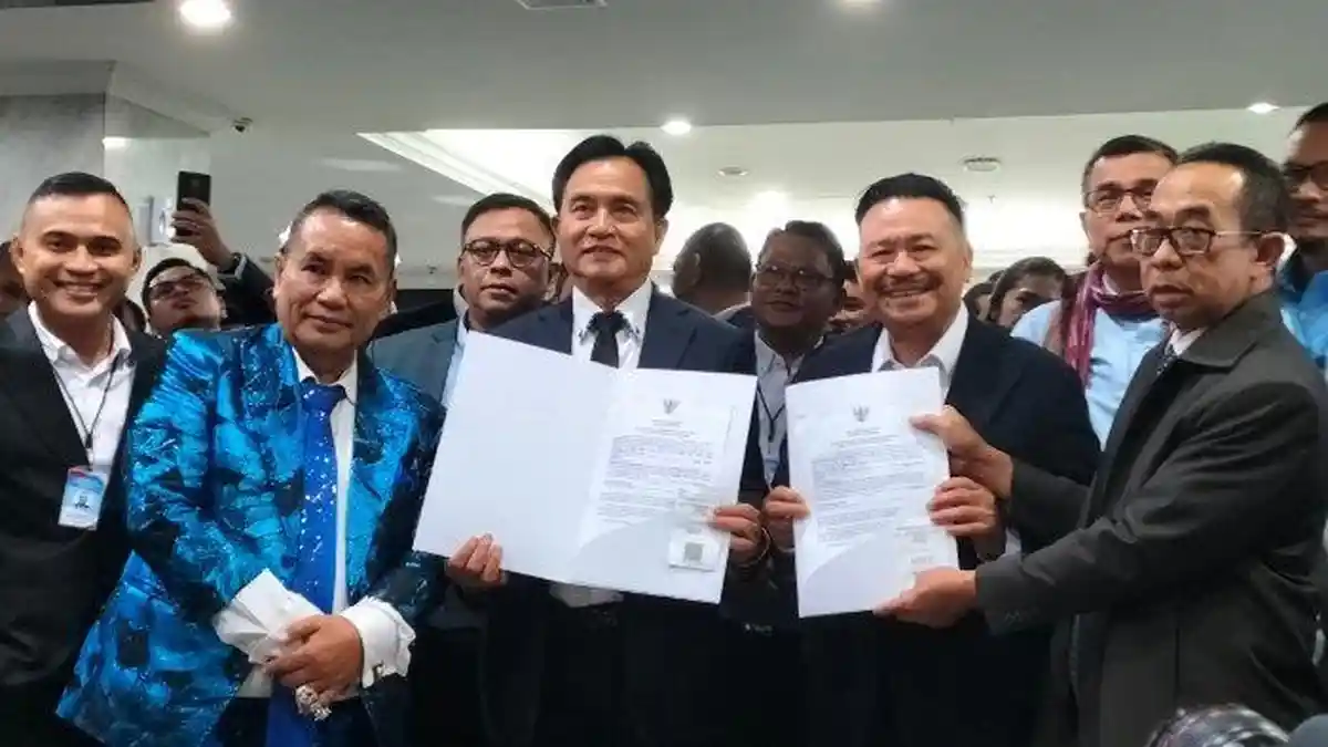 Para Pengacara 'Mahal' Daftar ke MK Sebagai Pembela Prabowo-Gibran:Hotman Paris hingga Otto Hasibuan