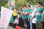 Bupati Rohul Lepas Ribuan Peserta Karhutla Fun Run Polres Rohul di Kompleks Pemda