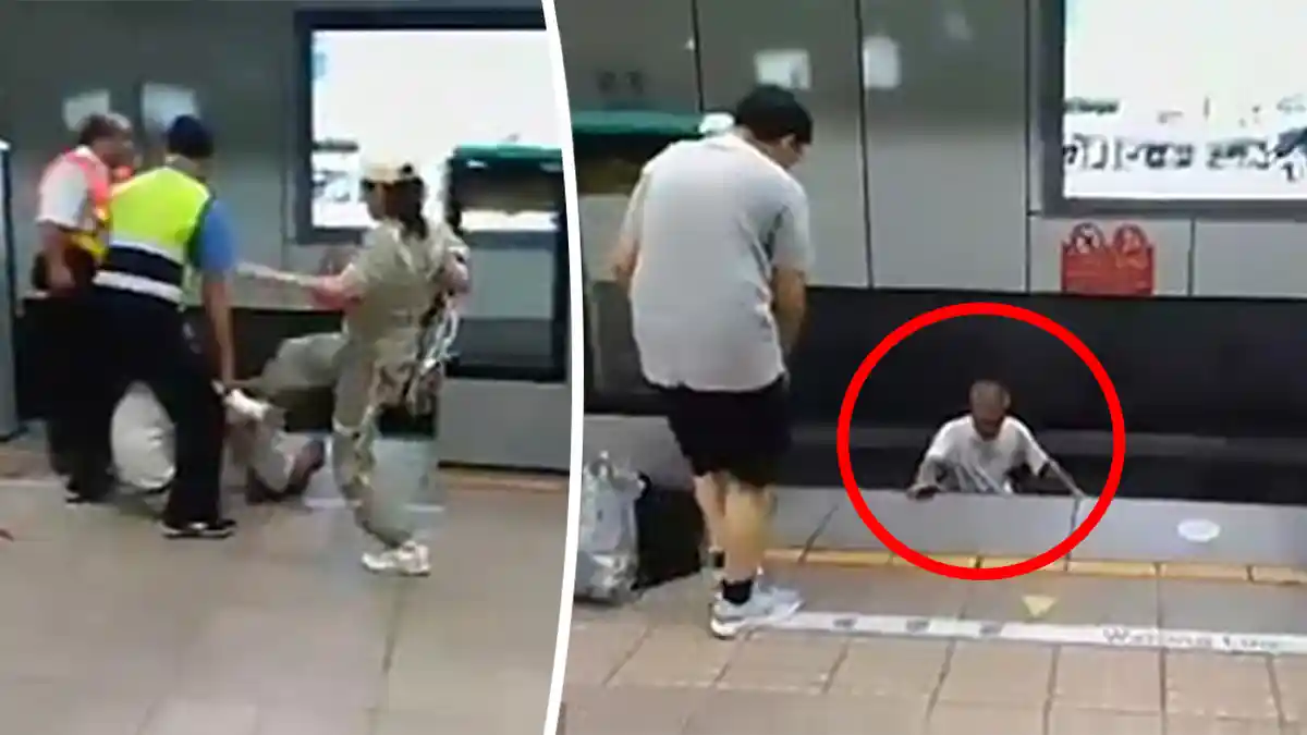 Lelah Dengar Ocehan Pacar, Pria Loncat ke Rel Kereta, Orang-orang Panik, tapi Si Pacar Malah Begini