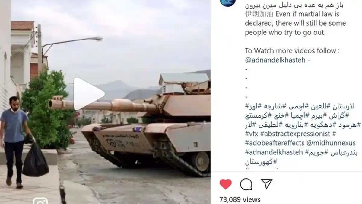 Viral Video Seorang Pria Ditodong Tank Saat Buang Sampah, Ternyata Begini Faktanya