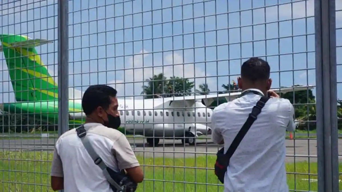 Tiga Minggu Pesawat Citilink Hanya Parkir di Bandara Ende
