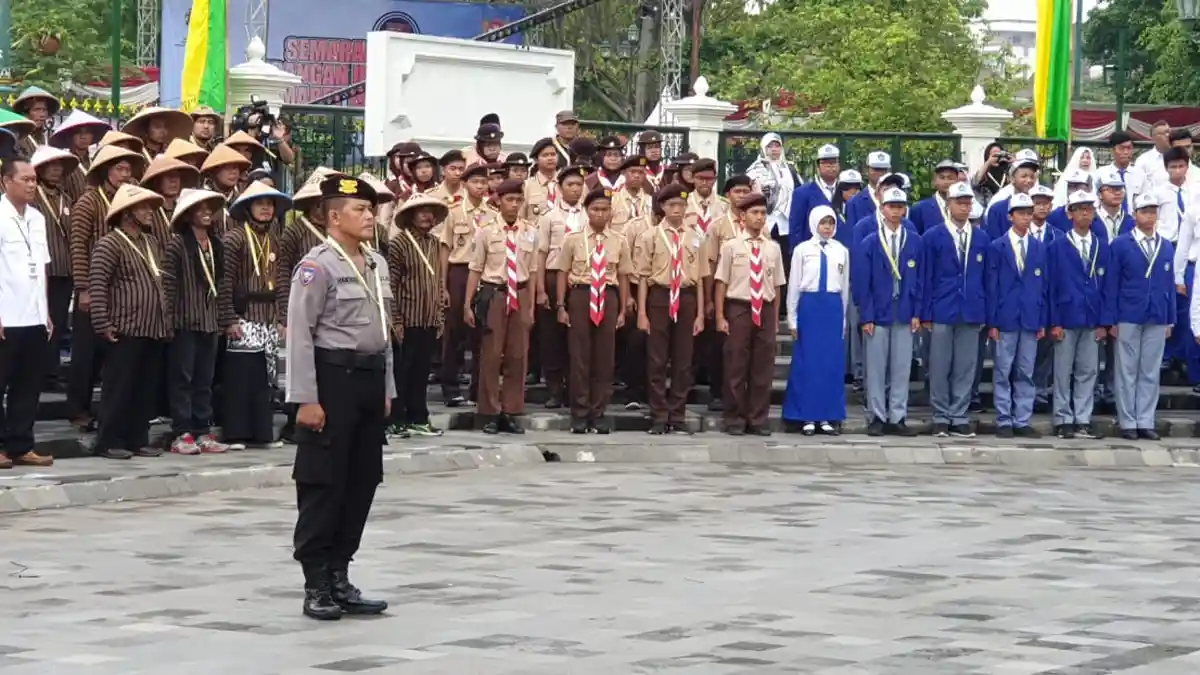 Janur Kuning Warnai Upacara 71 Tahun Serangan Umum 1 Maret