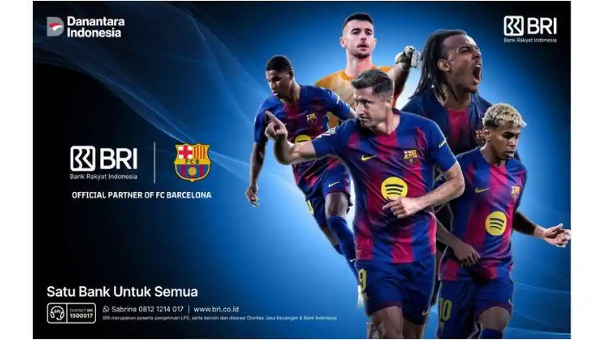 Kolaborasi Eksklusif dengan FC Barcelona, BRI Luncurkan Kartu Debit ...
