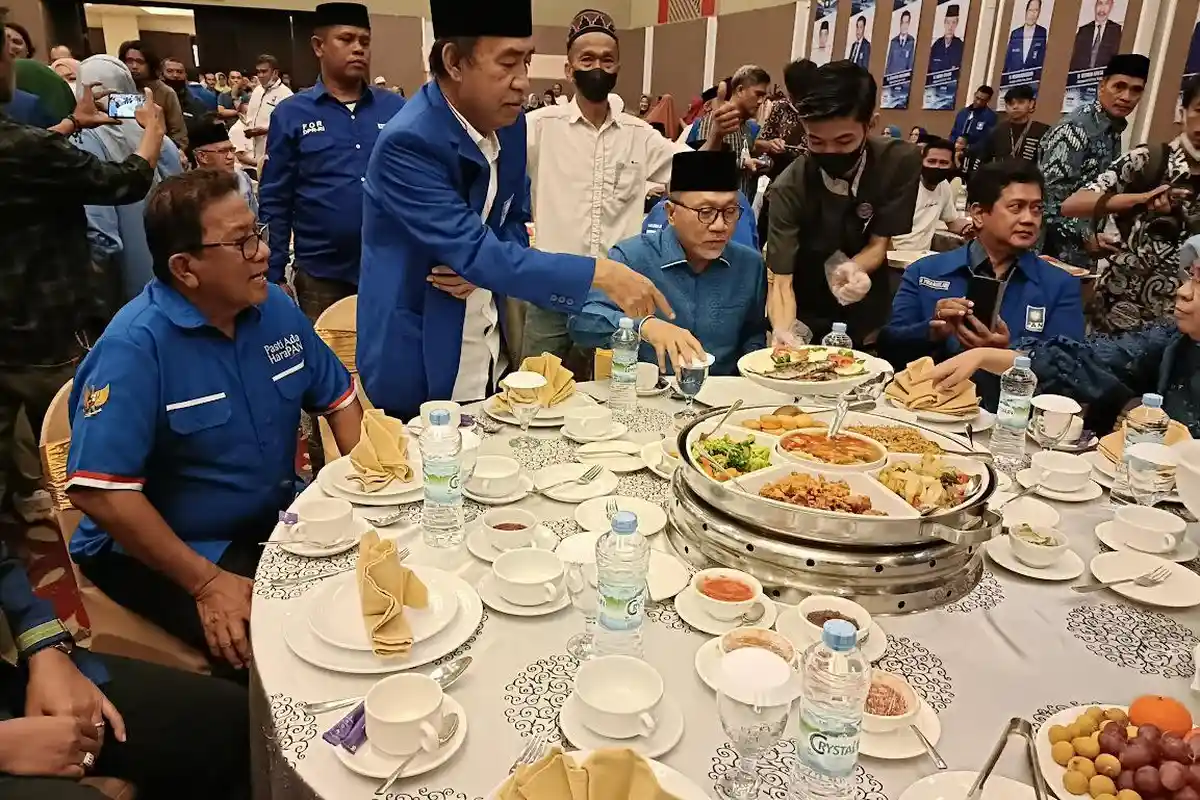 Di Depan Zulkifli Hasan, Ashabul Kahfi Kenalkan Calon Bupati PAN