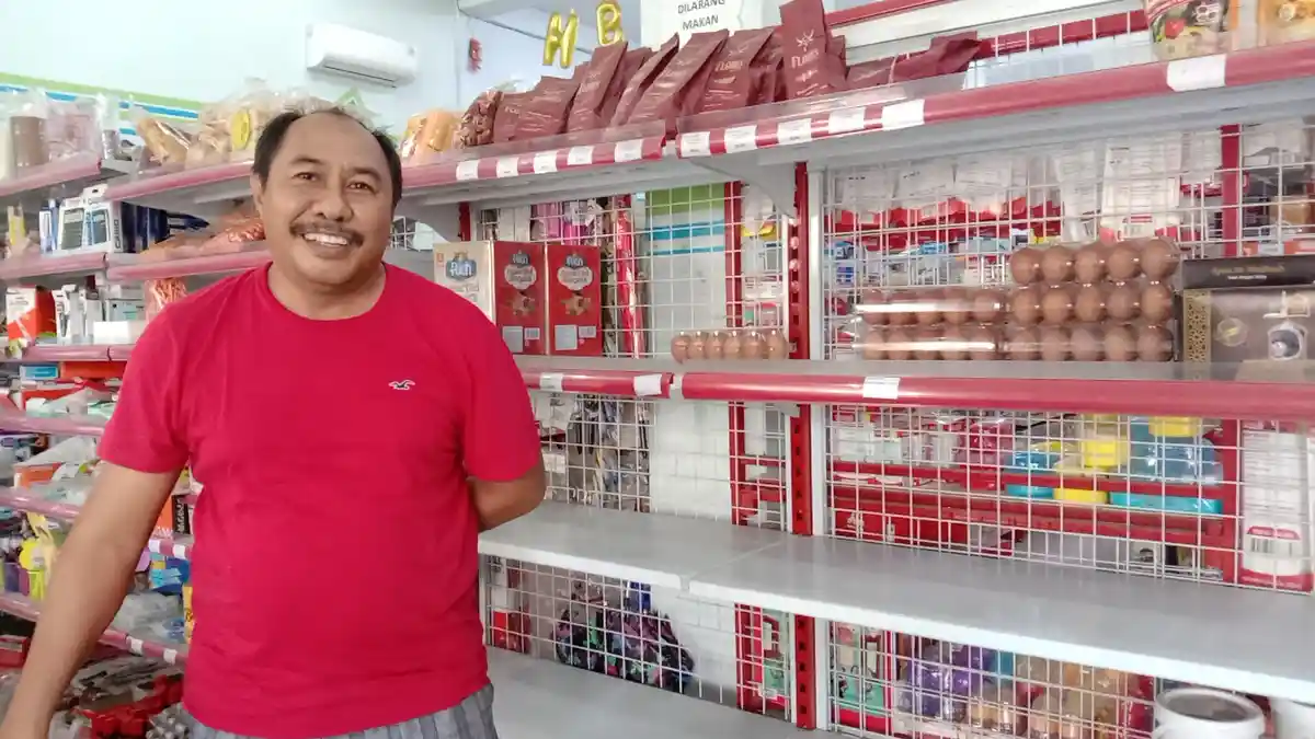 Pemilik Toko di Borong Mengaku Tidak Ada Persediaan Minyak Goreng