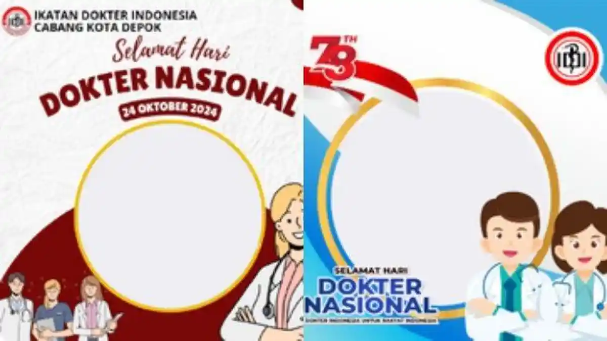 15 Link Download Twibbon Hari Dokter Nasional 2024, Yuk Posting pada 24 Oktober