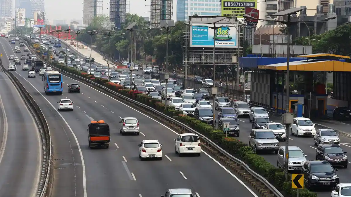 Ini Dia Identitas Bikers Terobos Jalan Tol di Jakarta Utara