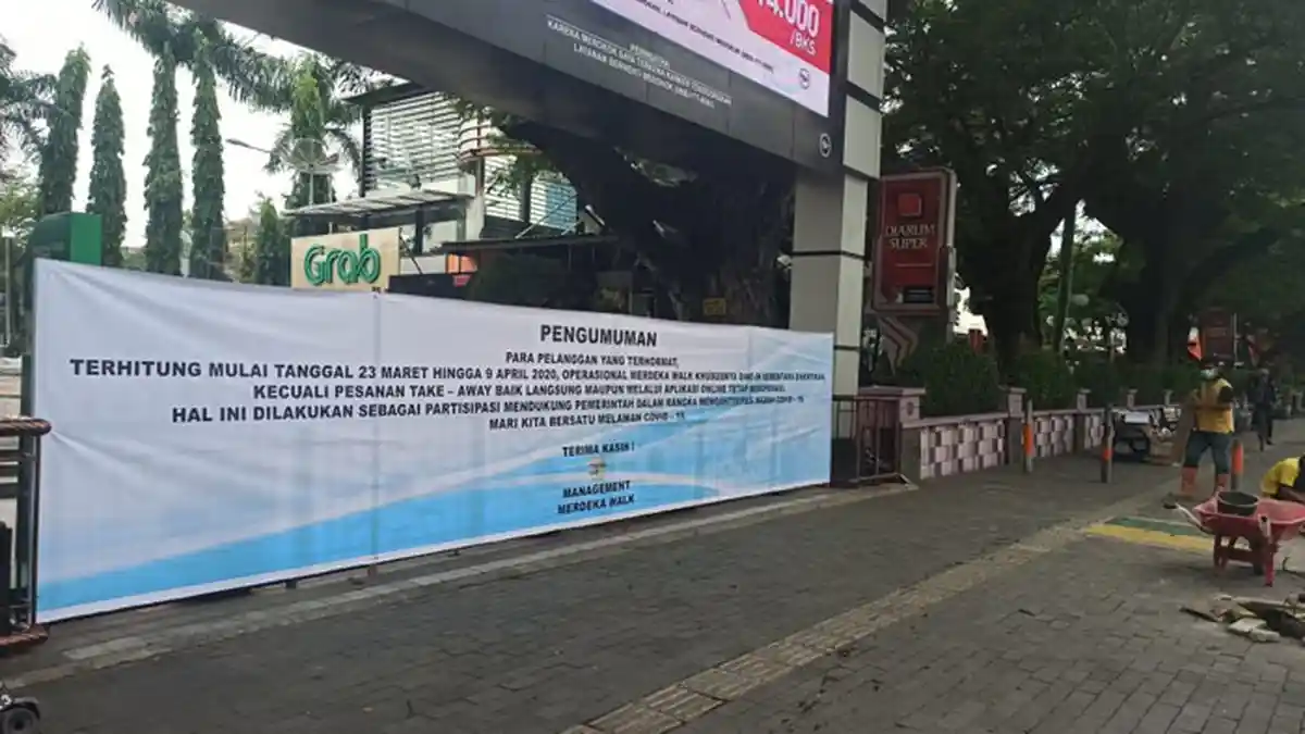 Cegah Penyebaran Covid-19 di Kota Medan, Layanan Dine-In Merdeka Walk Ditutup Sementara