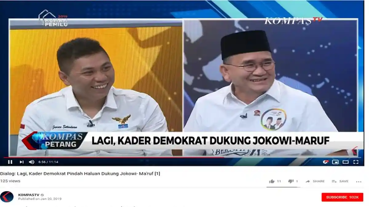 Kader Demokrat Pindah Haluan Dukung Jokowi, Ruhut Sitompul: Tertawa Aku Termehek-mehek