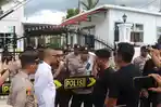 Massa Aksi Datangi Kejari Lingga, Tuntut Transparansi Penanganan Laporan Dugaan Pelanggaran