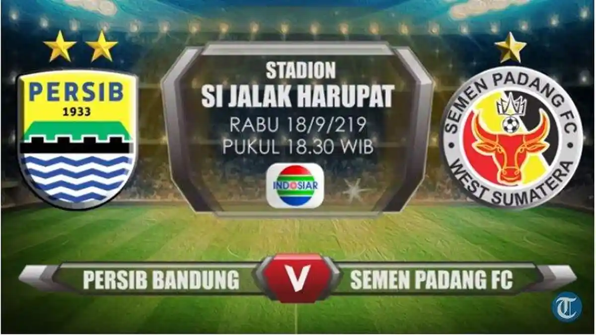 SEDANG BERLANGSUNG 2 LINK LIVE STREAMING TV Online Indosiar Persib vs Semen Padang, Tonton di Sini!
