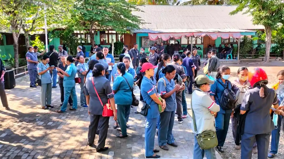 Soal Dana Sertifikasi Guru, Operator, Bendahara dan Mantan Kadis PKO Sempat Bertemu Bupati Sikka