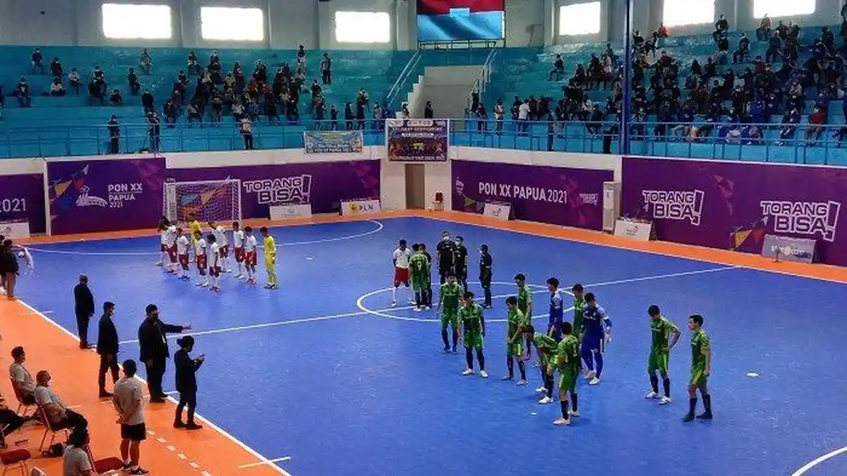 SERU! INILAH Jadwal Semifinal Futsal PON Papua 2021 Hari Ini & Hasil Terbaru, Jabar vs NTB Live TVRI