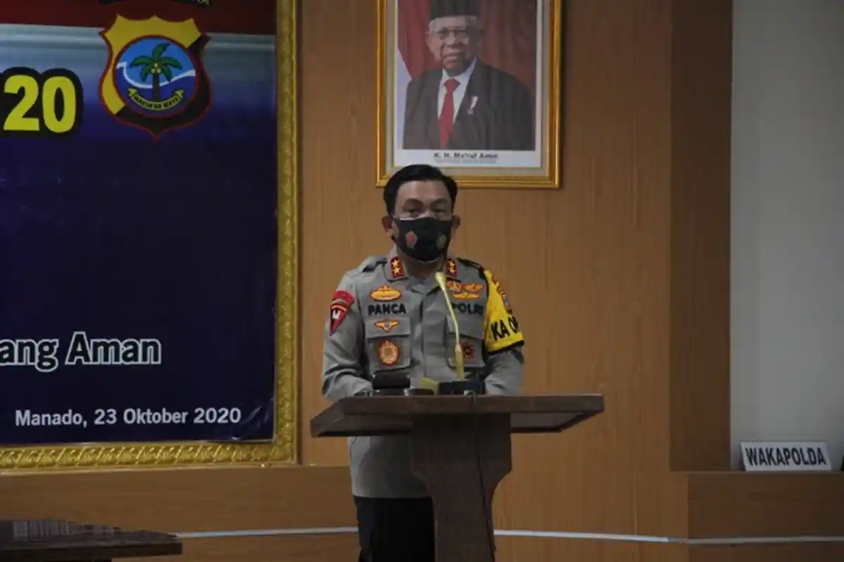 Polda Sulut Adakan Latihan Jelang Operasi Zebra 2020, Kapolda Sulut Imbau Kedepankan Peringatan