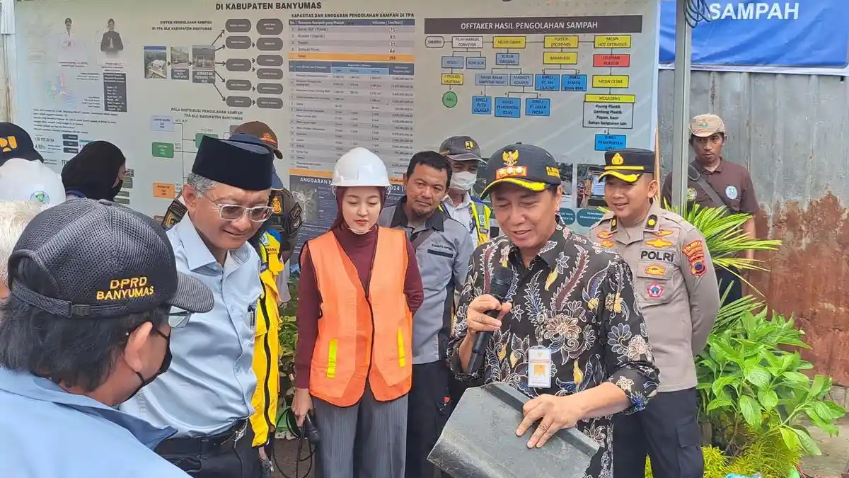 Mentri PU Dody Hanggodo: TPA BLE Banyumas Jadi Model Pengelolaan Sampah Zero Waste