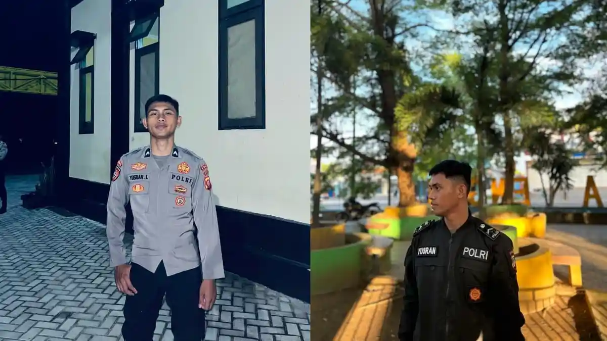 Lolos jadi Anggota Polri, Pemuda Gorontalo Ini Awalnya Kuli Bangunan dan jadi Ojol