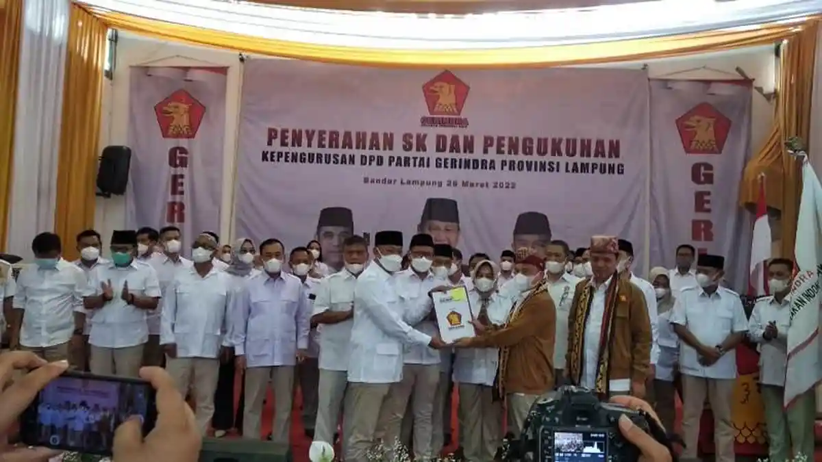 Partai Gerindra Bulat Mendukung Prabowo Subianto Sebagai Kandidat Capres 2024