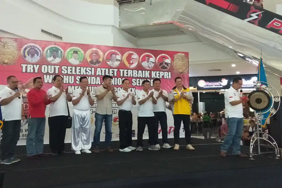 70 Atlet Wushu Terbaik Kepri Ikuti Try Out Seleksi, Uji Kemampuan Menuju Pra PON XX