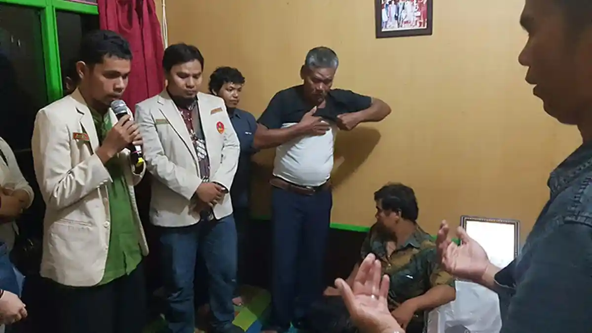 PP Pemuda Muhammadiyah Datangi Rumah Duka Korban Ledakan Bom Molotov