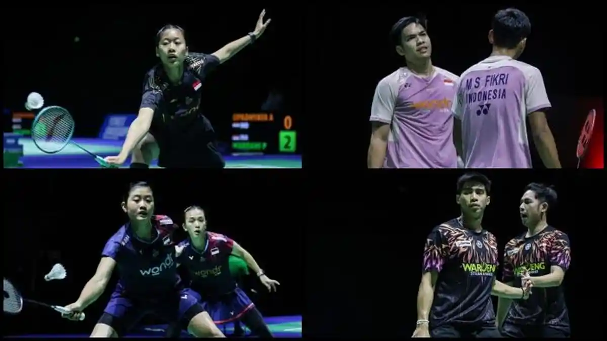 Live Jadwal Badminton Swiss Open 2025 Hari Ini, 4 Wakil Indonesia Berjuang di QF, Cek Live Score