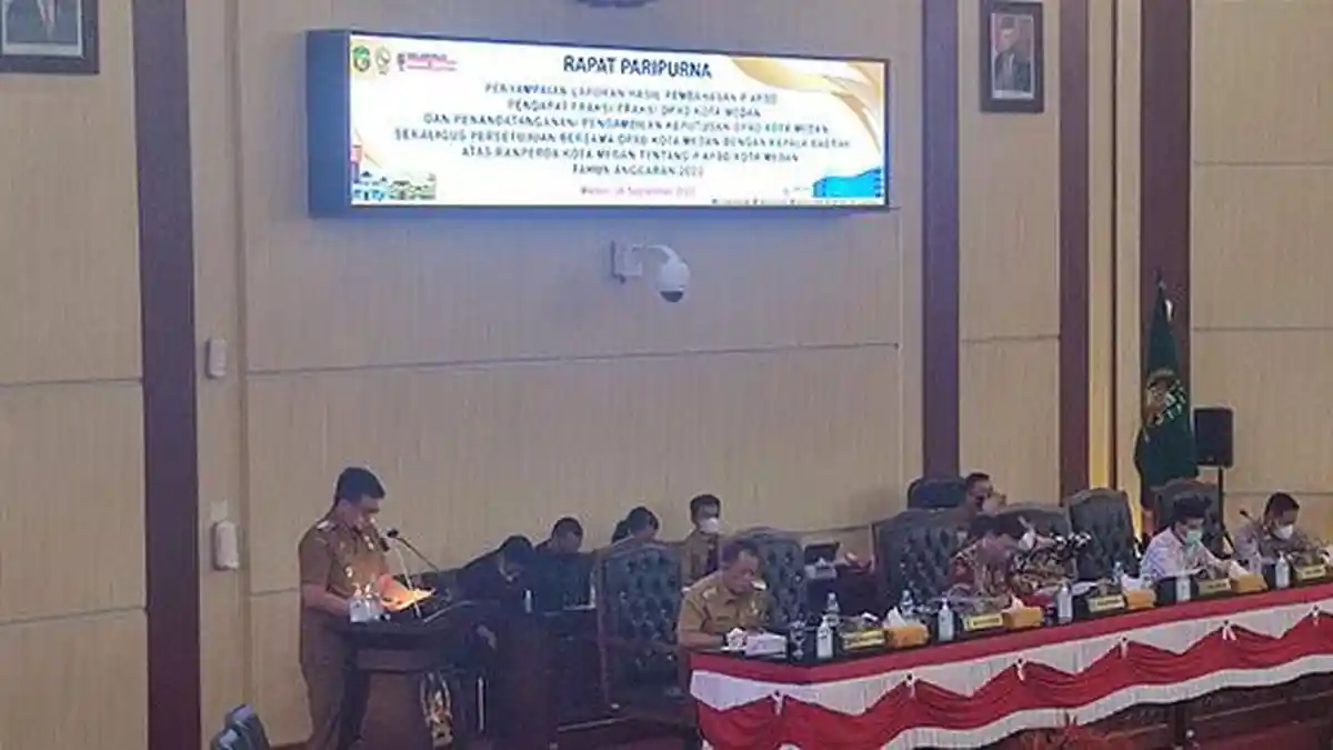 P-APBD 2022 Disahkan, Wali Kota Bobby Nasution Minta Seluruh OPD Maksimalkan Kinerja