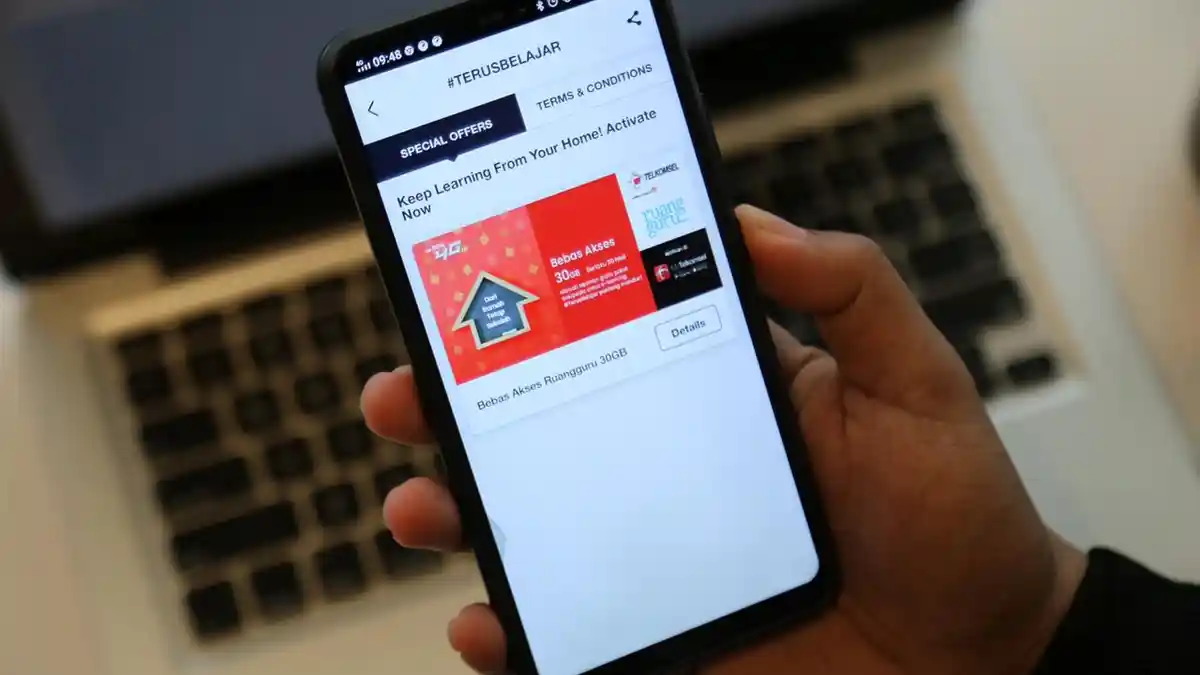 Respons Situasi Virus Corona, Ruangguru Bekerja Sama dengan Telkomsel Beri Akses Bebas Kuota