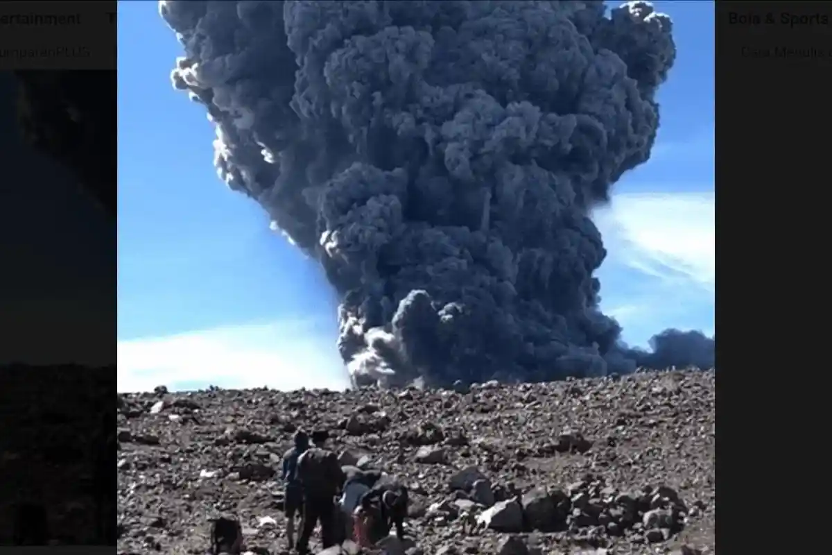 40 Pendaki Masih di Puncak Saat Gunung Marapi Erupsi, BKSDA: Belum Diketahui Kondisinya